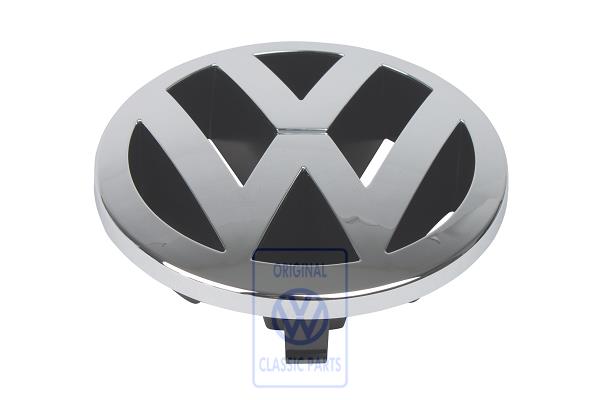 SteinGruppe - VW-Emblem 150MM chromfarben/schwarz - 2D0 853 600 ULM